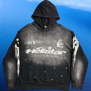 Men's Black Hellstar Hoodie